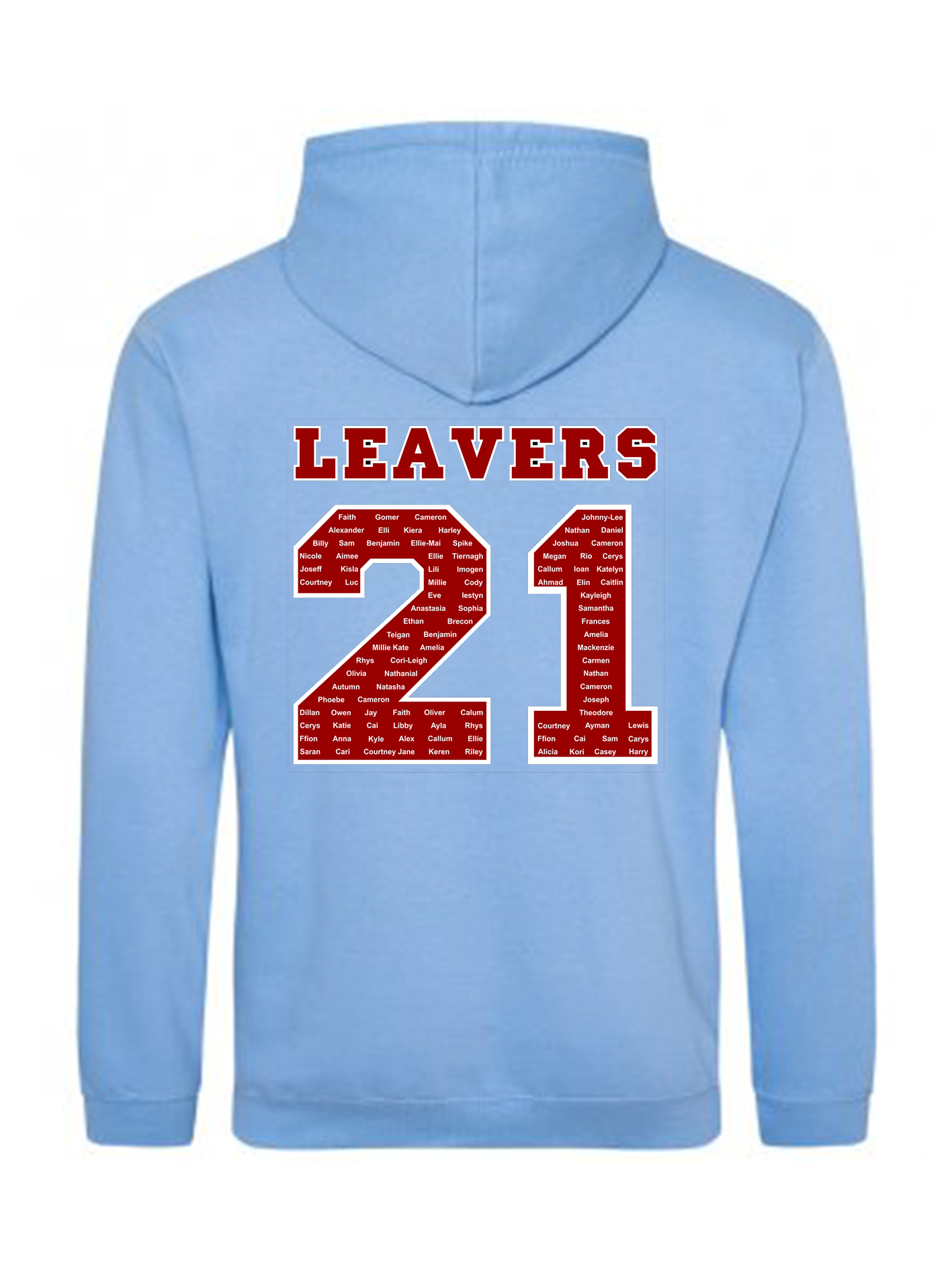 Maesydderwen Leavers hoodies - Pethau Plant
